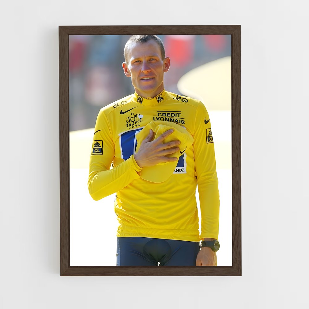 Poster Yellow Jersey Hero – affiche Cyclisme (vue 5)